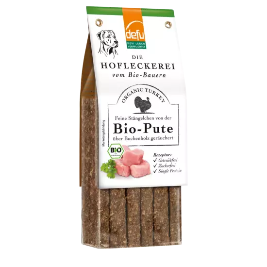 Hund: Hofleckerei - Feine Stängelchen von der Bio-Pute