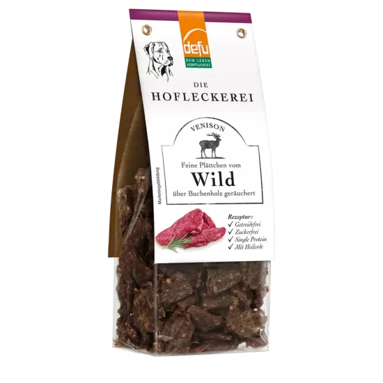 Hund: Hofleckerei - Feine Plättchen vom Wild