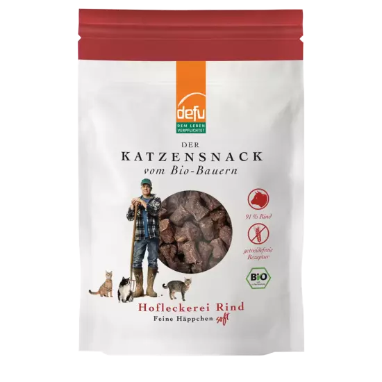 Katze: Hofleckerei Rind - Feine Häppchen "soft"