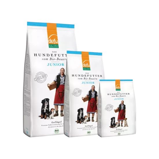 Hund: Junior Bio-Geflügel