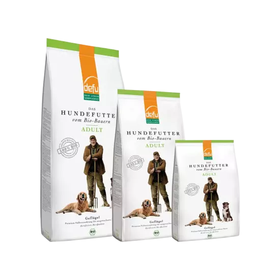 Hund: Adult Bio-Geflügel