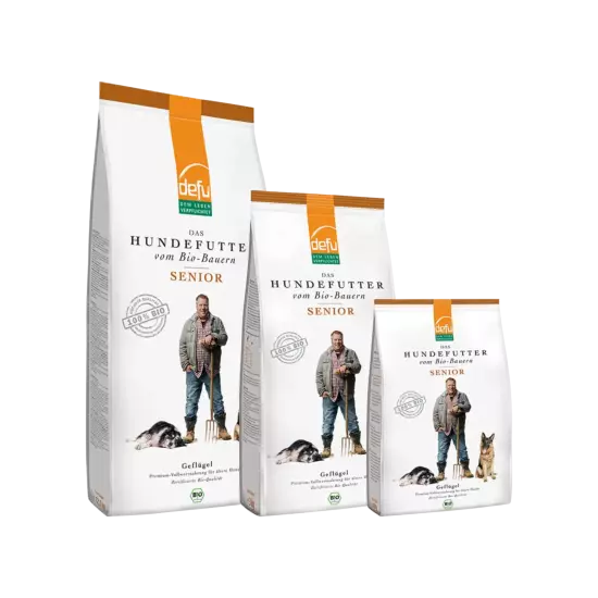 Hund: Senior Bio-Geflügel