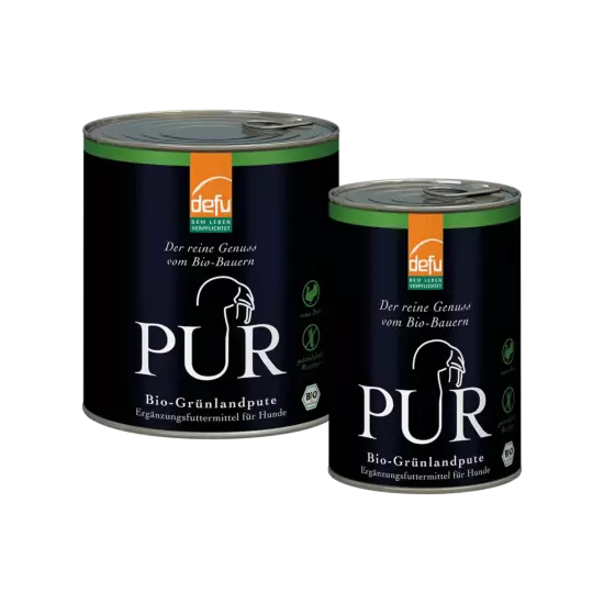 Hund: PUR Bio-Grünlandpute