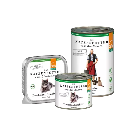 Katze: Truthahn "Sensitiv" Pâté
