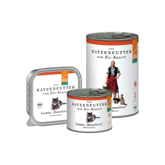 Katze: Lamm "Sensitive" Pâté