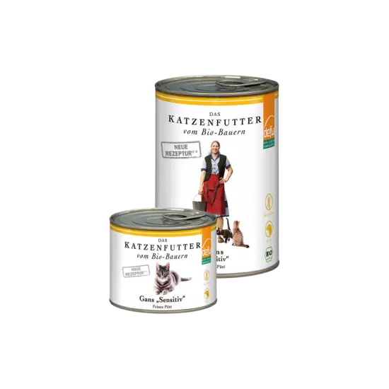 Katze: Gans "Sensitiv" Pâté